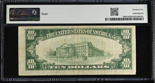 FR 1860-H 1929 $10 FRBN St. Louis