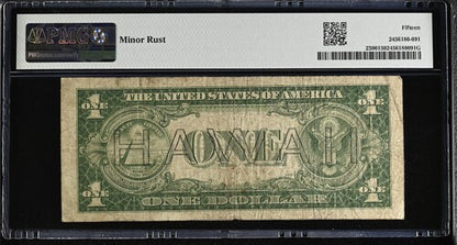 FR 2300 1935A $1 Hawaii - WWII Emergency Issue