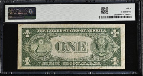 FR 2306 1935A $1 N. Africa - WWII Emergency Issue
