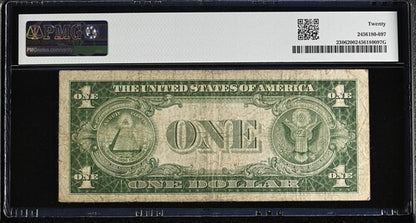 FR 2306 1935A $1 N. Africa - WWII Emergency Issue
