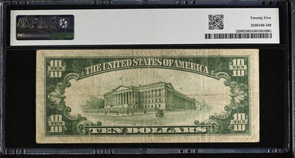FR 2309 1934A $10 N. Africa - WWII Emergency Issue
