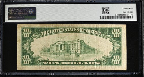 FR 2400 1928 $10 Gold Certificate