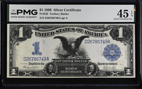 FR 233 1899 $1 Silver Certificate