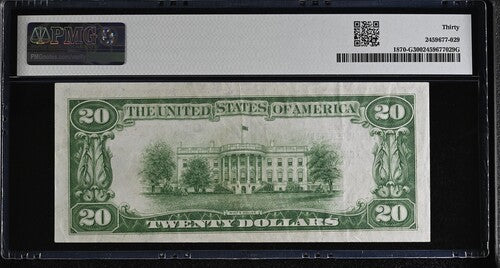 FR 1870-G 1929 $20 FRBN Chicago