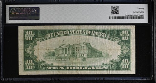 FR 2400 1928 $10 Gold Certificate