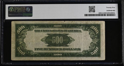 FR 2202-G 1934A $500 Federal Reserve Note Chicago