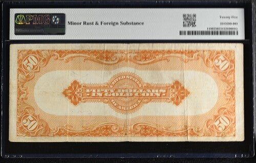 FR 1199 1913 $50 Gold Certificate