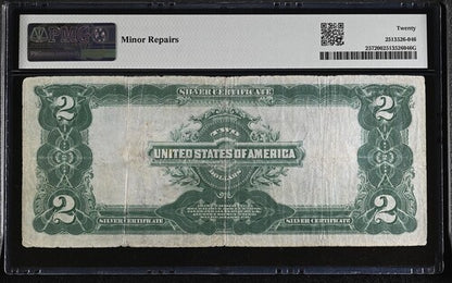 FR 257 1899 $2 Silver Certificate
