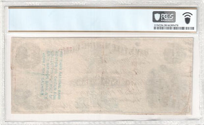 FR CMGC-3-5 1850s-60s $1 Bay State Mining Company, Blue 1 Overprint