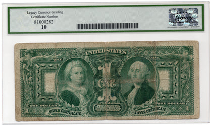 FR 225 1896 $1 Silver Certificate