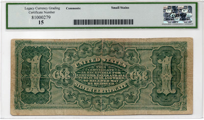FR 217 1886 $1 Silver Certificate