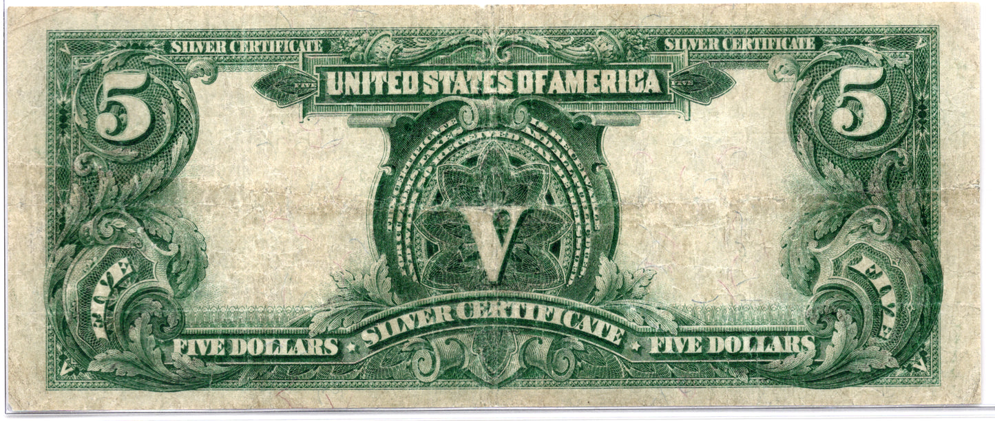 FR 277 1899 $5 Silver Certificate