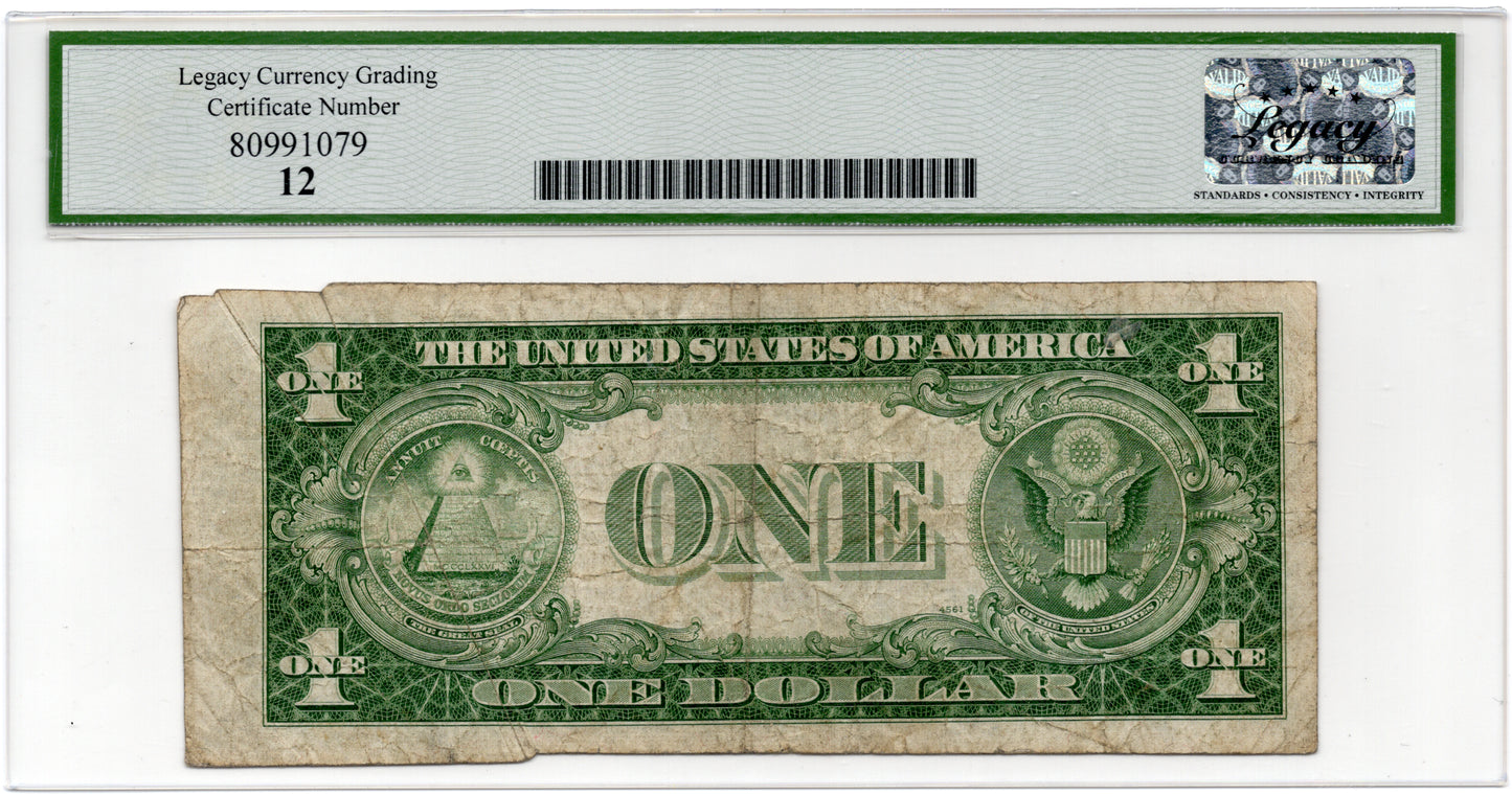FR 1610 1935C $1 Silver Certificate