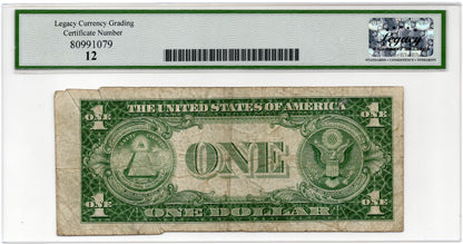 FR 1610 1935C $1 Silver Certificate