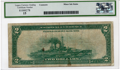 FR 759 1918 $2 Federal Reserve Bank Note