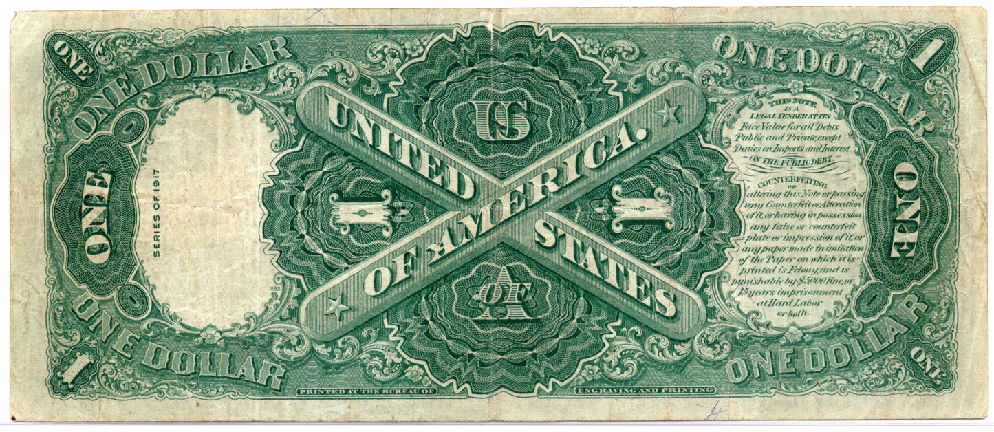 FR 39 1917 $1 Legal Tender Note