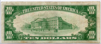 FR 2400 1928 $10 Gold Certificate
