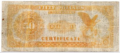 FR 1194 1882 $50 Gold Certificate