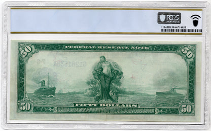 FR 1048 1914 $50 Federal Reserve Note CHICAGO