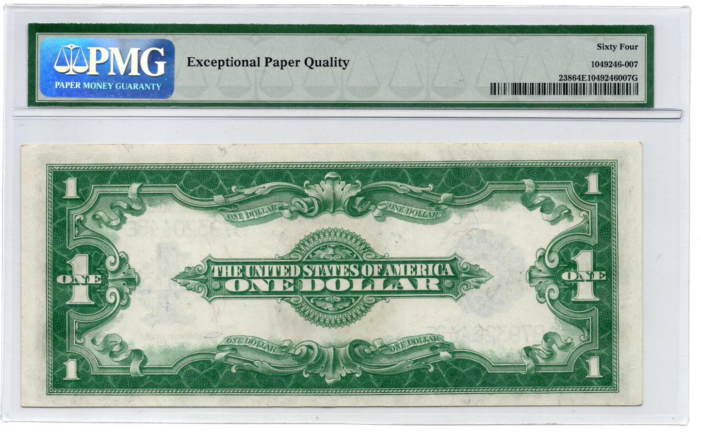 FR 238 1923 $1 Silver Certificate