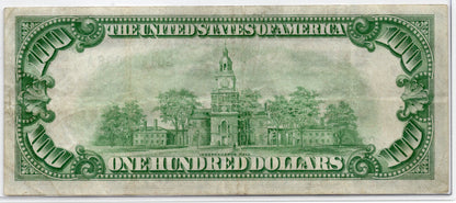 FR 2151-G 1928A $100 Federal Reserve Note CHICAGO