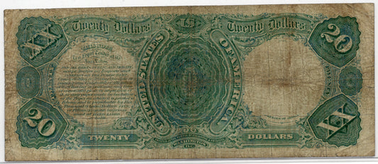 FR 138 1880 $20 Legal Tender SCARCE
