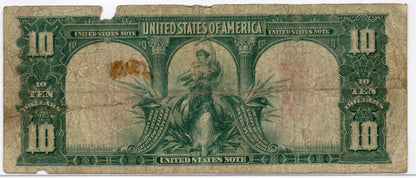 FR 122 1901 $10 Legal Tender