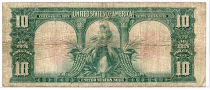 FR 122 1901 $10 Legal Tender