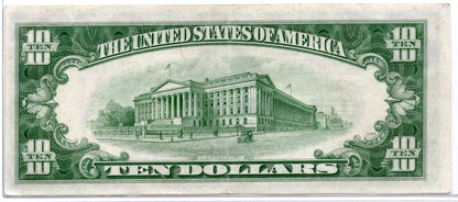 1934C $10 Federal Reserve Note CHICAGO