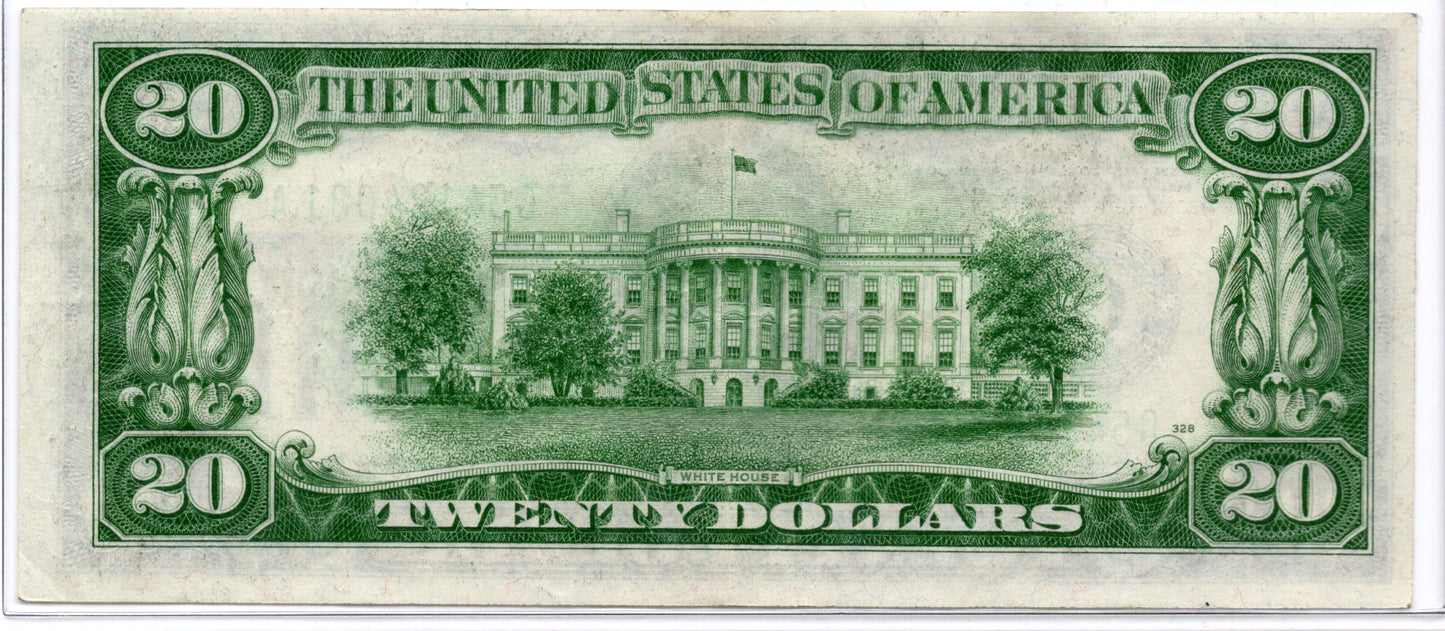 1934A $20 Federal Reserve Note Chicago