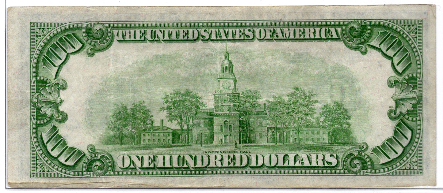 1934A $100 Federal Reserve Note Chicago
