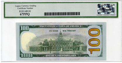 2025 $100 FRN PRESIDENT DONALD J. TRUMP SIGNATURE