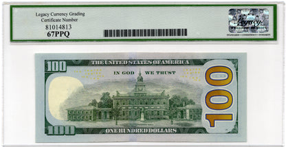 2025 $100 FRN PRESIDENT DONALD J. TRUMP SIGNATURE