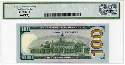 2025 $100 FRN PRESIDENT DONALD J. TRUMP SIGNATURE