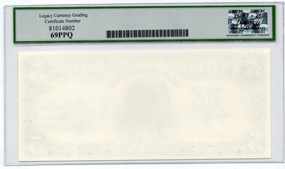 BEP 1899 $5 Silver Certificate Chief BEP Official Reprint