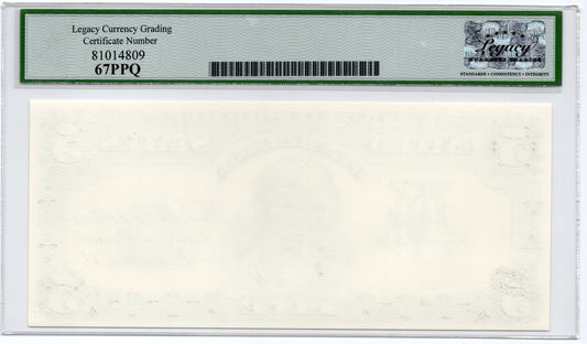 BEP 1899 $5 Silver Certificate Chief BEP Official Reprint