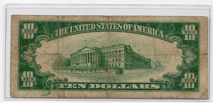 FR 2000-K* 1928 $10 Federal Reserve Note Dallas STAR SCARCE