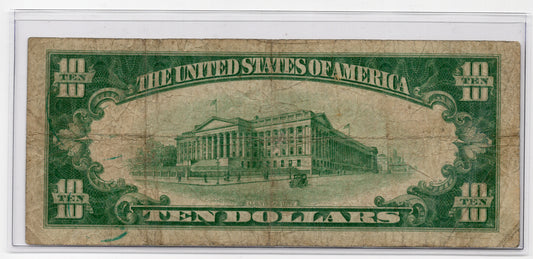 FR 2000-K* 1928 $10 Federal Reserve Note Dallas STAR SCARCE