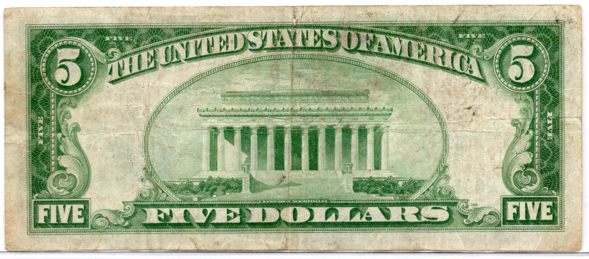FR 1650* 1934 $5 Silver Certificate STAR