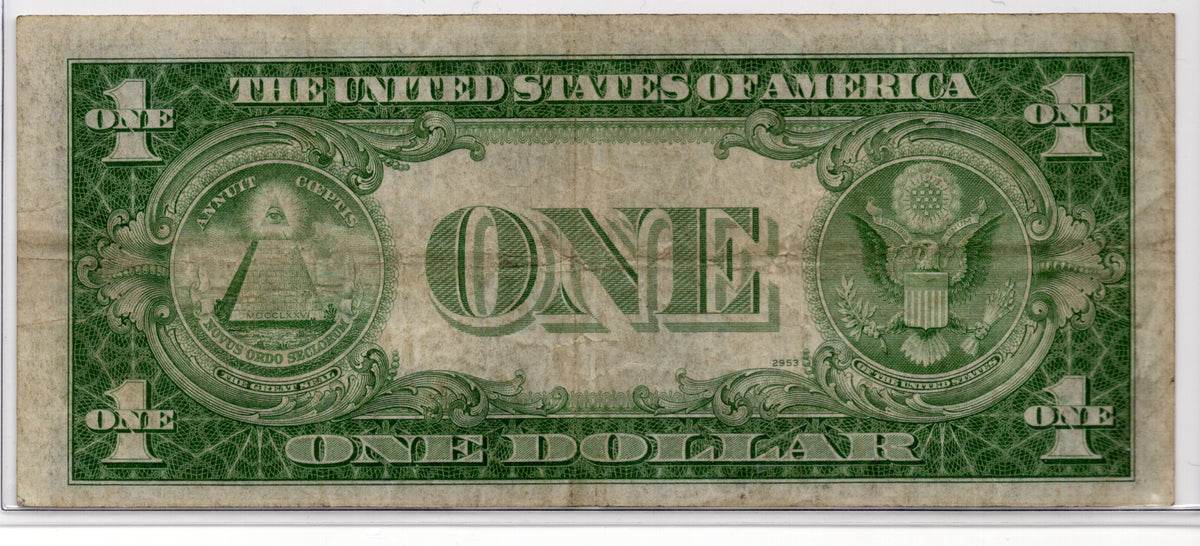 FR 1610 1935A $1 Silver Certificate Experimental S