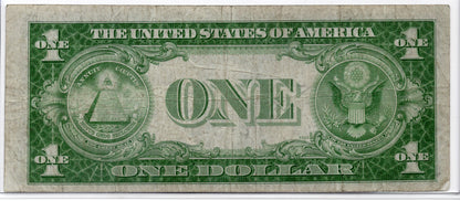 FR 1610 1935A $1 Silver Certificate Experimental S