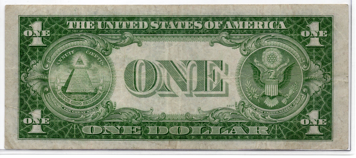 FR 1609 1935A $1 Silver Certificate Experimental R