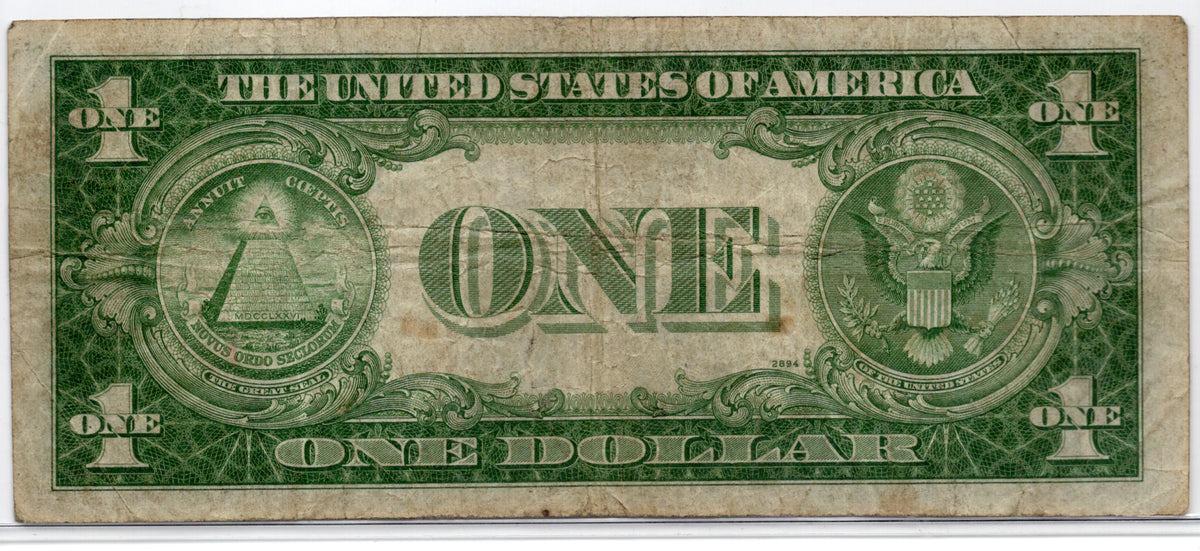 FR 1609 1935A $1 Silver Certificate Experimental R
