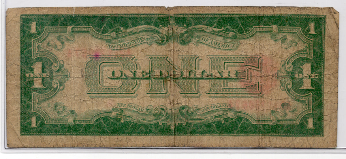 FR 1500 1928 $1 Legal Tender TEAR