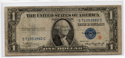 FR 1609 1935A $1 Silver Certificate Experimental R