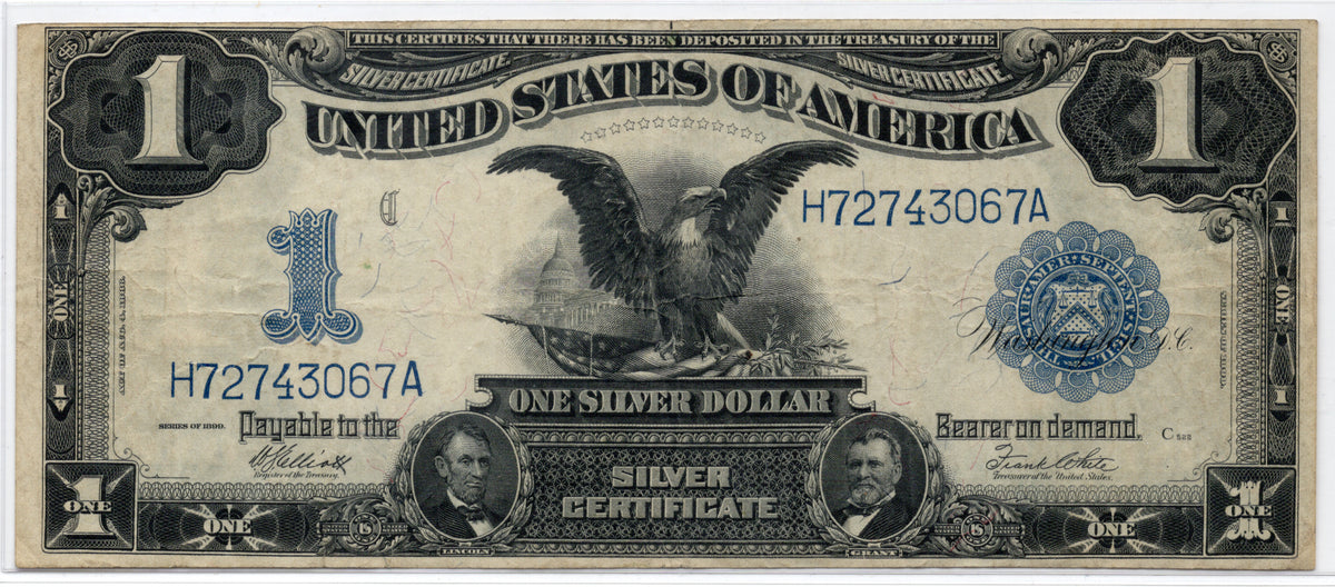 1899 $1 Silver Certificate