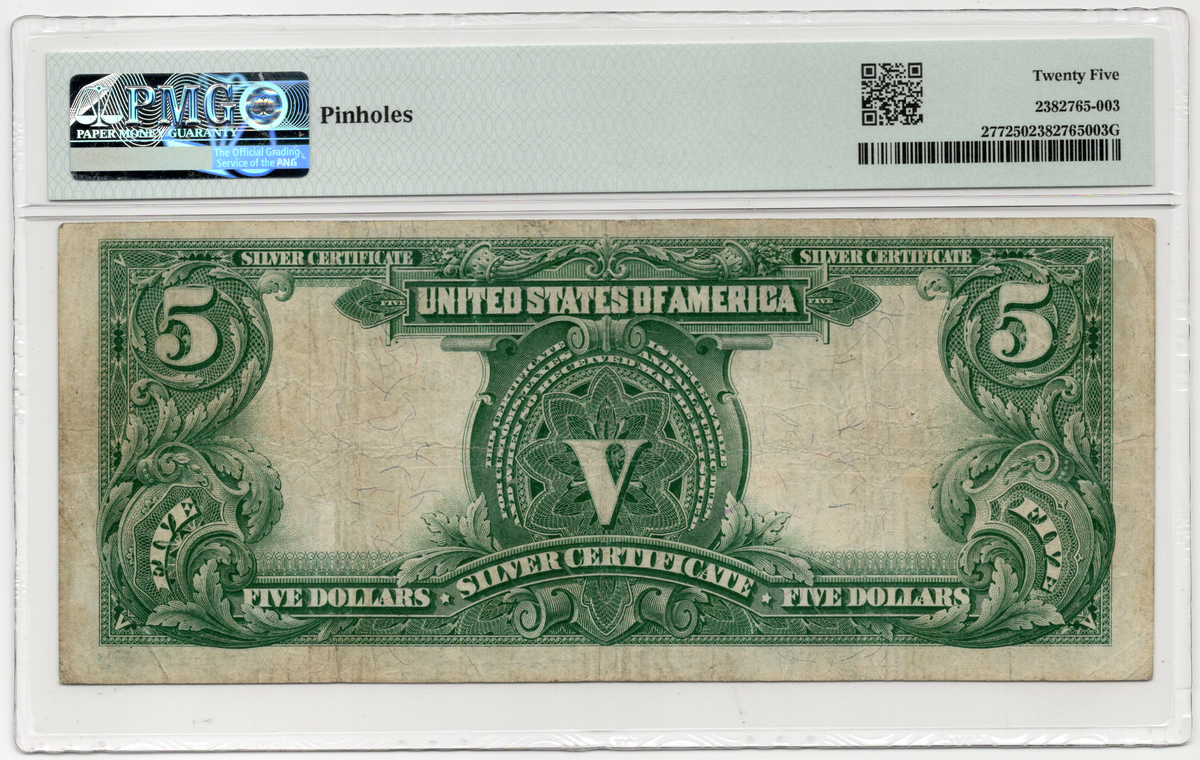 FR 277 1899 $5 Silver Certificate "Chief"