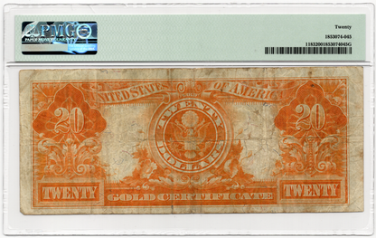FR 1183 1906 $20 Gold Certificate