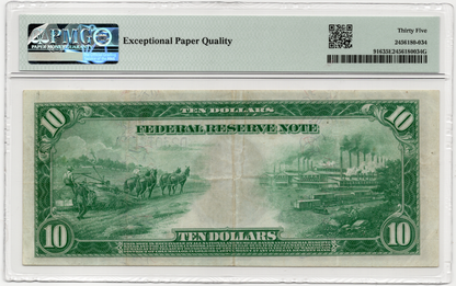 FR 916 1914 $10 Federal Reserve Note Cleveland