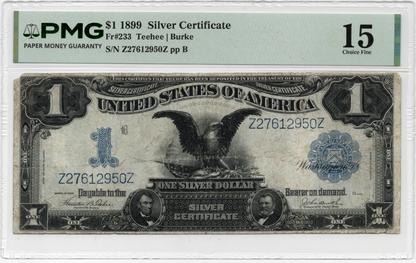 FR 233 1899 $1 Silver Certificate